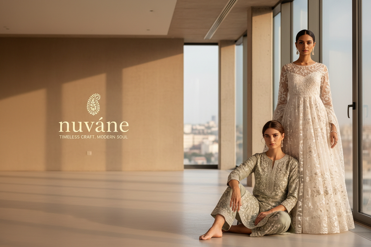 What Is Lucknowi Chikankari? The Timeless Art Behind Every Nuvàne Piece